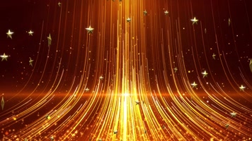 金色五角星党政颁奖背景循环 金色五角星党政颁奖背景循环