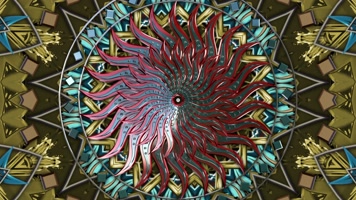 太阳花VJ背景 太阳花VJ背景