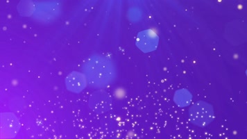 紫色粒子唯美背景循环