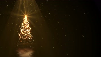 金色的粒子树