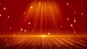 党政歌舞晚会开场背景循环