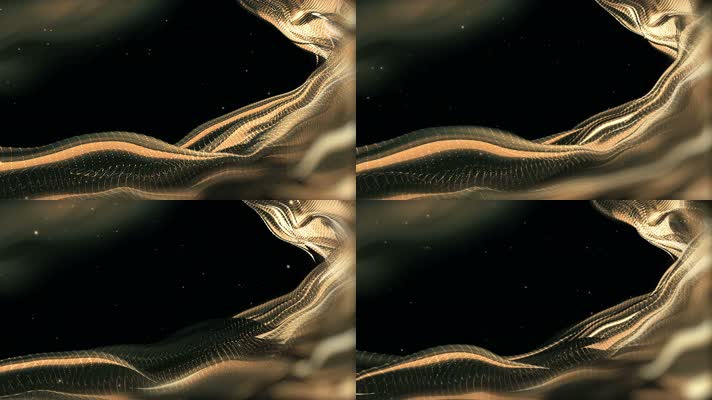 大气金色丝绸背景 大气金色丝绸背景