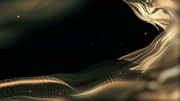 大气金色丝绸背景