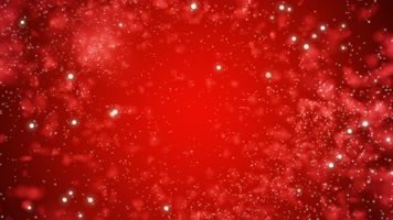 红色炫光粒子背景