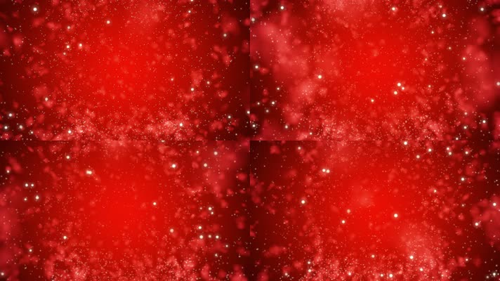 红色炫光粒子背景