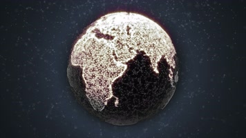 高质量地球循环旋转