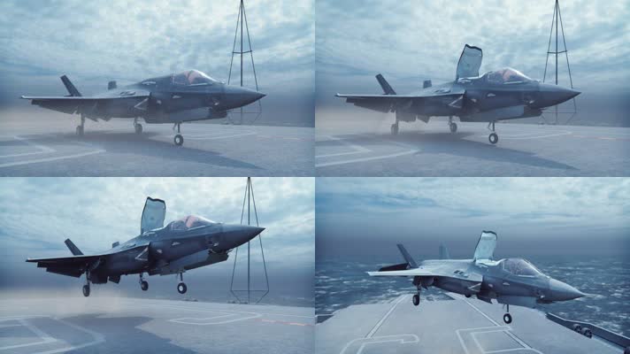 【4K】F35垂直起飞