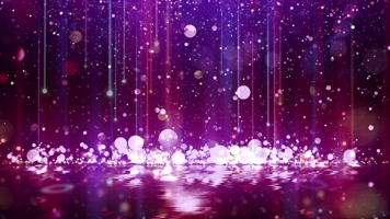 紫色粒子掉落