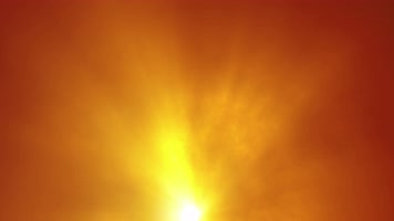 【4K】太阳光芒四射