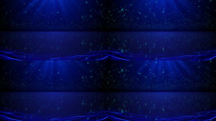 星空水面背景循环