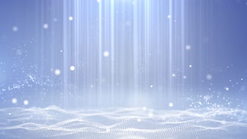 白色唯美粒子背景循环