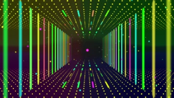 霓虹灯隧道光效循环 霓虹灯隧道光效循环