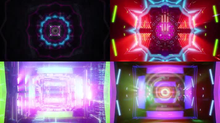 wakawaka动感LED舞台背景VJ