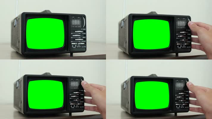 老电视换台绿幕版