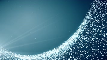 【4K】蓝色粒子背景