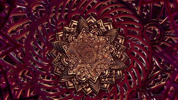 【4K】曼陀罗艺术动画