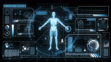 【4K】人体器官HUD界面