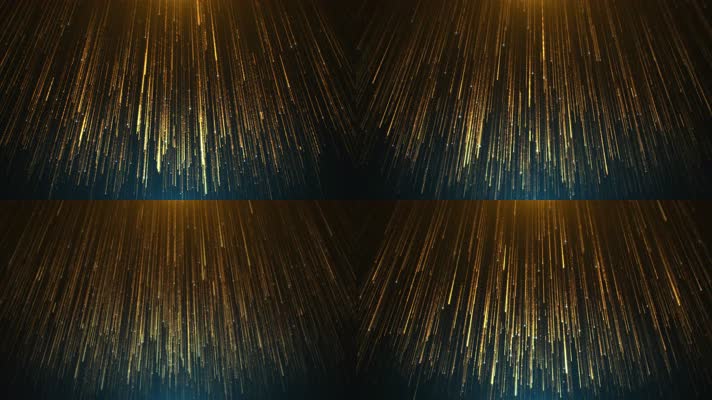 【4k】大气金色线条颁奖视频