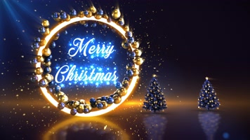 【4K】圣诞节主题背景(循环)
