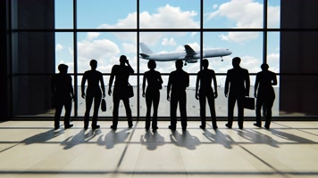 【4K】飞机起飞