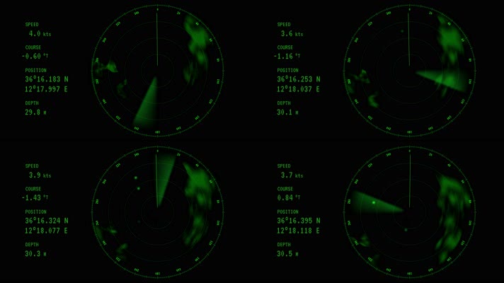 【4K】雷达搜索界面
