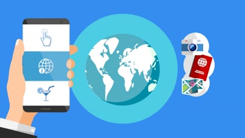 手机APP旅游MG动画03