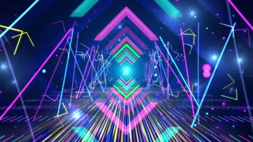 节奏霓虹灯舞台光效循环 节奏霓虹灯舞台光效循环