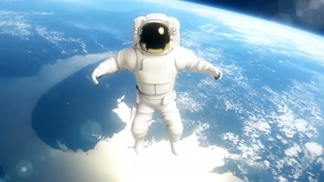 宇航员与地球01