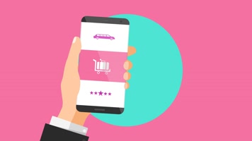 手机APP旅游MG动画04