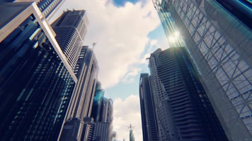 【4K】飞机飞过头顶