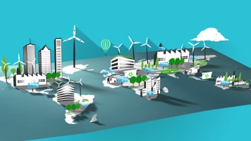 【4K】环境治理MG动画