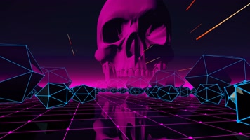 【4K】骷髅头VJ背景