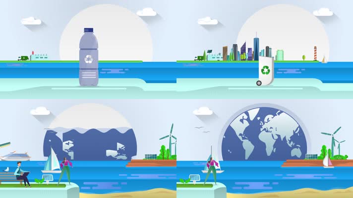 【4K】垃圾循环利用