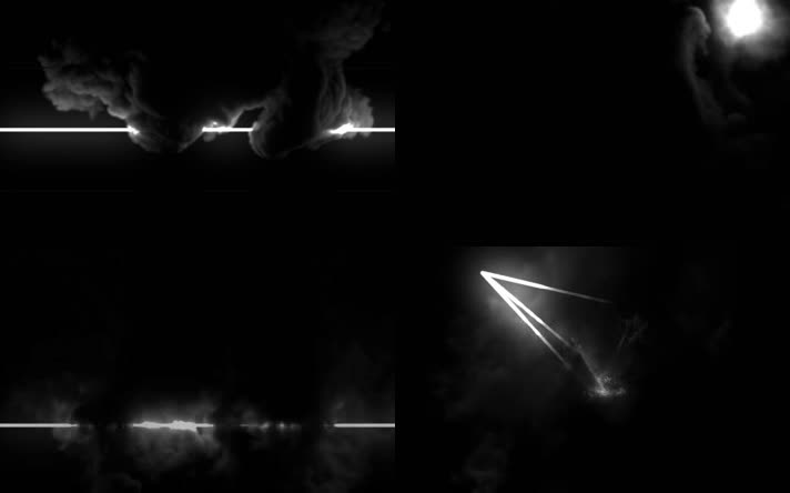 动感节奏光效光线电音烟雾背景视频