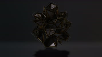 【4K】黑色方块变幻