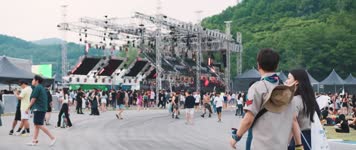 4k韩国音乐节万人狂欢