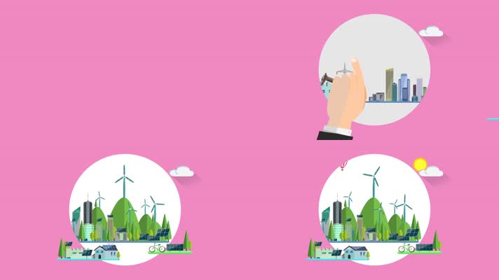 保护环境MG动画03 保护环境MG动画03