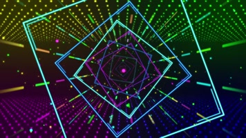 动感推进霓虹灯光效循环 动感推进霓虹灯光效循环