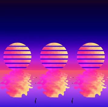 视觉创意几何夜店VJ秀