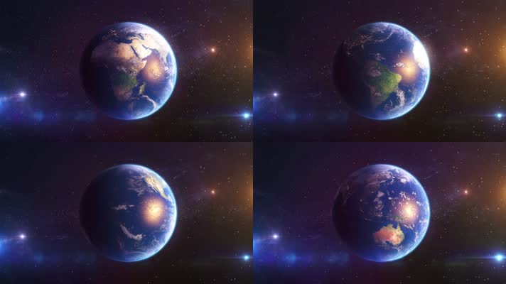 地球舞台视频背景