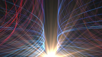 颁奖粒子光线背景