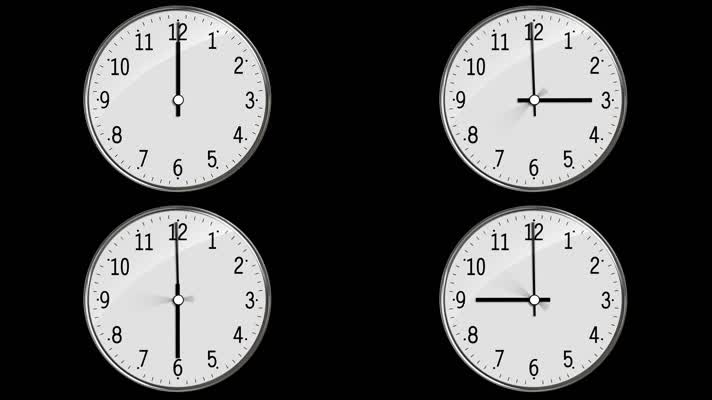 时钟飞转（循环带通道）