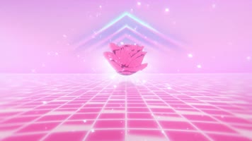 创意几何夜店LED背景素材