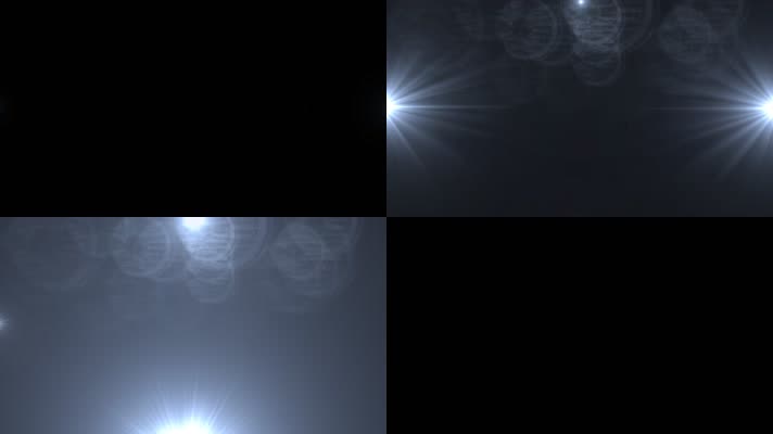 多个闪光灯02(带透明通道)