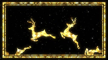 圣诞节麋鹿相框