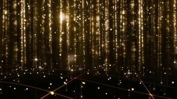 颁奖金色光束粒子舞台背景 颁奖金色光束粒子舞台背景
