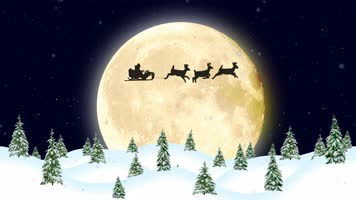 【4K】圣诞节背景