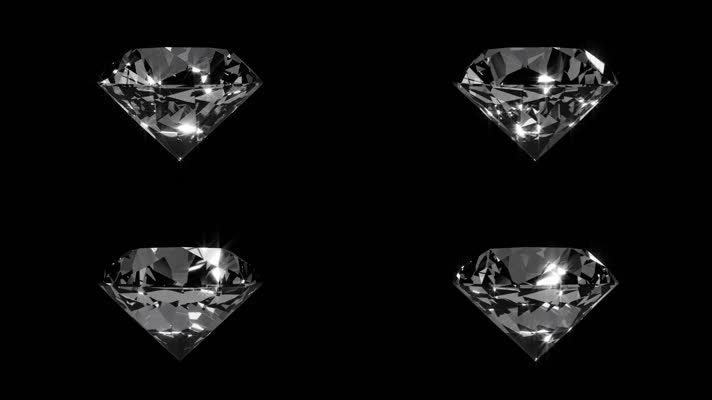 一颗钻石(带透明通道)