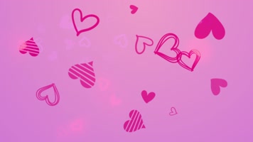 粉色爱心背景