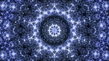 青花万花筒背景